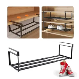 metalowa-teleskopowa-polka-wiszaca-wsuwana-pod-szafke-na-buty-4070-cm