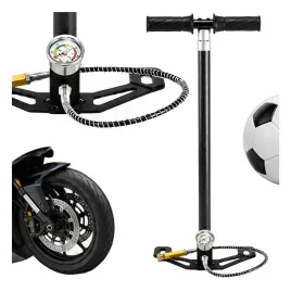 pompka-podlogowa-pcp-4500-psi-3-stopniopwa-reczna-manometr-30-mpa-czarna