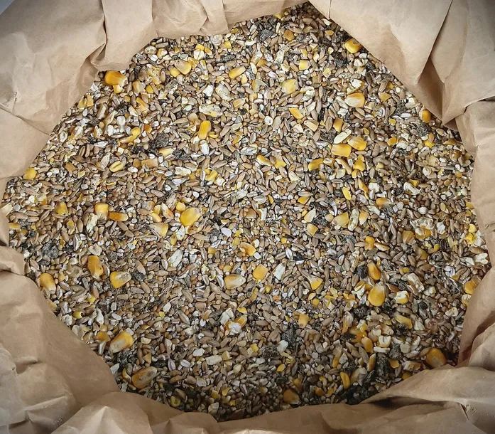 Pasza karma dla kur niosek 25 kg naturalna mieszanka bez GMO sypka