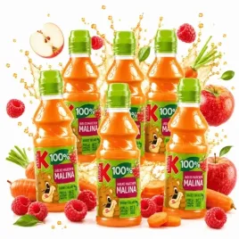 kubus-100percent-sok-jablko-marchew-malina-z-witaminami-dla-dzieci-6x300-ml