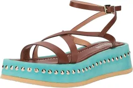 pollini-sandaly-na-koturnie-z-cwiekami-i-paskami-skorzane-35-j8a