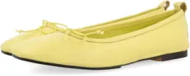 gioseppo-damskie-baleriny-zolte-skorzane-z-kokardkami-36-6ia