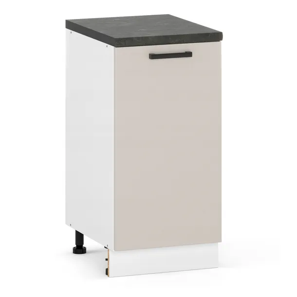 Szafka Kuchenna Stojąca 40 cm Dolna Modułowa Prawa Lewa Kaszmir 1 Front