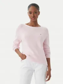tommy-hilfiger-rozowy-sweter-bawelniany-z-dlugim-rekawem-xs-7fa