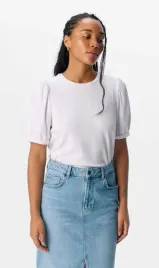 object-top-damski-bialy-z-krotkim-rekawem-casual-xs-j9b