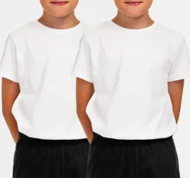 koszulka-chlopieca-na-wf-zestaw-2-pak-biala-158