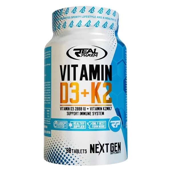 witamina-d3-2000iu-k2-odpornosc-real-pharm-vitamin-d3-k2-90-tabs-podstawowy-skladnik-witamina-d