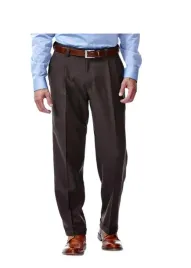 haggar-eleganckie-spodnie-w-kant-brazowe-44-32-j9a