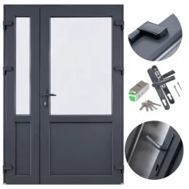 drzwi-sklepowe-pcv-dwuskrzydlowe-od-reki-antracyt-125-x-210cm-prawe