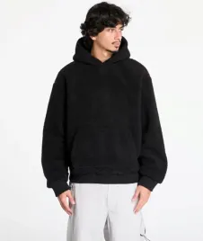 urban-classics-bluza-meska-z-kapturem-teddy-hoody-czarna-l-j9b