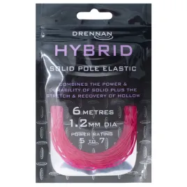 amortyzator-drennan-hybrid-solid-elastic-6m-12mm-pink