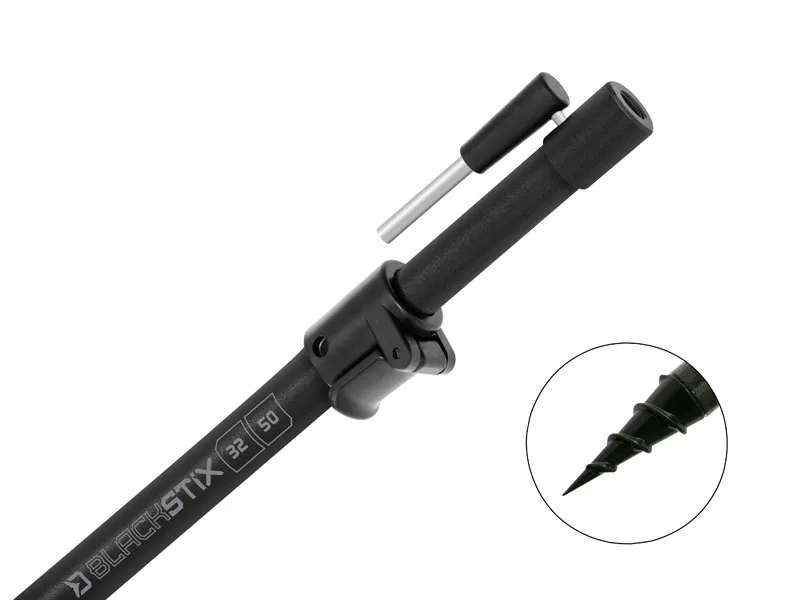 podporka-delphin-blackstix-60-95cm-stan-nowy