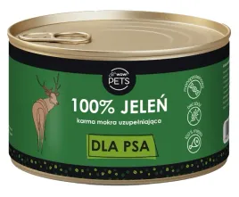 wow-pets-karma-mokra-psy-monobialkowa-jelen-100percent-miesa-szkieletowego-410g