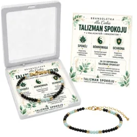 bransoletka-talizman-spokoju-malachit-amazonit-z-kartka-i-pudelkiem