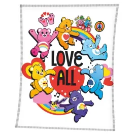 koc-care-bears-troskliwe-misie-150x200-kolorowy-z-sercem-love-all