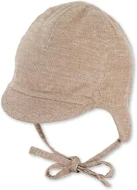sterntaler-bezowa-czapka-dziecieca-z-daszkiem-i-wiazaniem-45-6fa