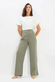trendyol-spodnie-eleganckie-zielone-damskie-38-6ea