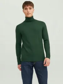 jack-and-jones-meski-sweter-golf-zielony-bawelniany-s-6ea