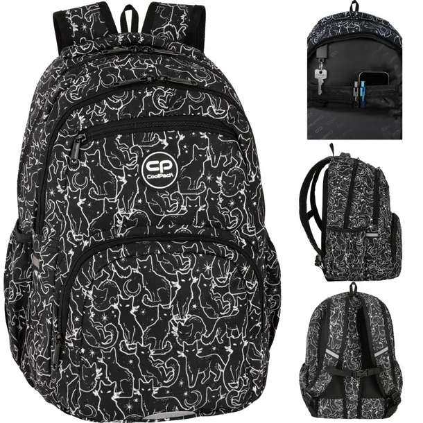 PLECAK SZKOLNY DLA DZIEWCZYNKI KOTY 23L MŁODZIEŻOWY KLASA 1-3 | COOLPACK