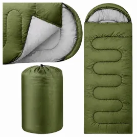 spiwor-mumia-turystyczny-2w1-210x70-cm-cieply-kaptur-pokrowiec-zielony