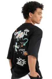 defacto-meski-czarny-t-shirt-z-nadrukiem-na-plecach-xs-5da