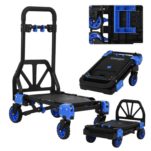 Wózek 2w1 składany platformowy transportowy 150kg Kraft&Dele KD3094
