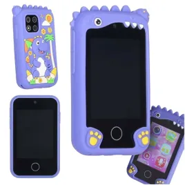 telefon-smartfon-dla-dzieci-aparat-kamera-karta-8gb-niebieski-dinozaur