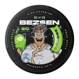 woreczki-z-kofeina-sour-apple-extra-strong-bezzer-bezsen-250mg-kofeiny