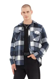 trendyol-man-meska-koszula-casual-w-krate-z-dlugim-rekawem-l-5da