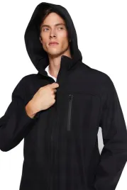 trendyol-man-czarna-kurtka-meska-z-kapturem-softshell-z-zamkiem-l-5da