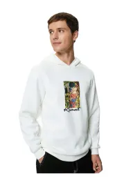 koton-biala-bluza-meska-z-kapturem-z-nadrukiem-klimt-l-5da