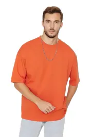 trendyol-man-pomaranczowy-t-shirt-meski-okragly-dekolt-xs-5da