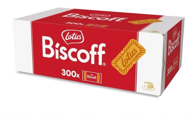 Ciastka Lotus Biscoff Karmelizowane Kruche 300 szt