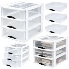 organizer-wielofunkcyjny-3-szuflady-plastik-bialy