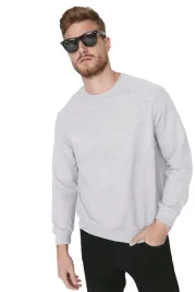 trendyol-man-meska-bluza-szara-melanz-bez-kaptura-dlugi-rekaw-m-5da