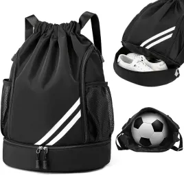 worek-gimnastyczny-wodoodporny-plecak-sportowy-z-kieszenia-na-buty-czarny