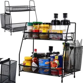 polka-kuchenna-organizer-kuchenny-stojacy-dwupoziomowy-loft-z-koszyczkiem