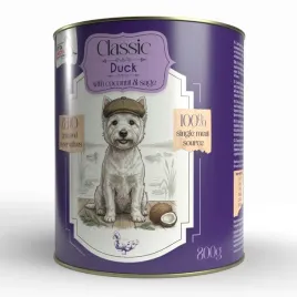 karma-mokra-dla-psa-monoproteinowa-kaczka-800g-classic-syta-micha