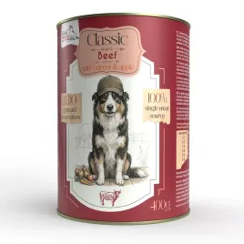 karma-mokra-dla-psa-monoproteinowa-wolowina-400g-classic-syta-micha