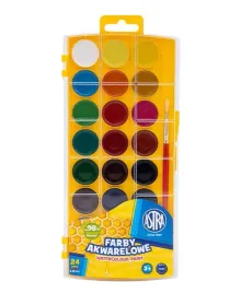 farby-akwarelowe-miodowe-astra-24-kolorow-25-mm