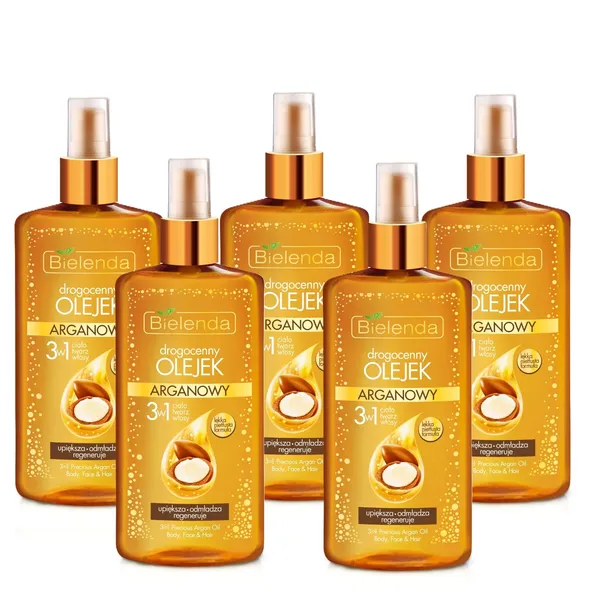 Bielenda 3w1 150 ml olejek arganowy 5 szt.