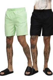 boohooman-meskie-krotkie-spodenki-sportowe-z-wiazaniem-wielokolorowe-s-z3a