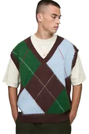 boohooman-meski-sweter-bez-rekawow-wzor-kratka-dekolt-v-m-z3a