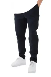 boohooman-meskie-spodnie-dresowe-czarne-dlugie-bez-wzoru-s-z3a