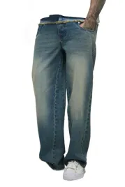 boohooman-meskie-jeansy-proste-niebieskie-z-przetarciami-34-z3a