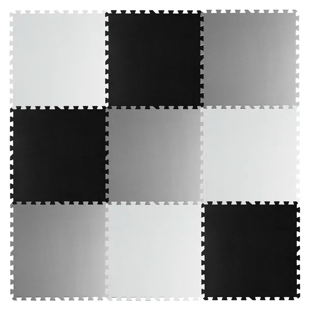 MATA PIANKOWA EVA DUŻE PUZZLE PIANKOWE MIĘKKA 180x180cm 9szt RICOKIDS