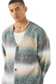 boohooman-meski-sweter-rozpinany-w-paski-melanz-bez-szary-niebieski-l-z3a