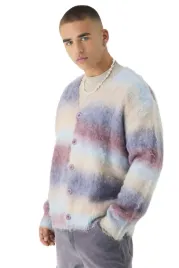 boohooman-meski-sweter-rozpinany-w-paski-wielkolorowy-l-z3a