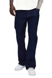 boohooman-meskie-jeansy-proste-dlugie-granatowe-100-bawelna-28-z3a