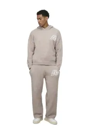 boohooman-meski-komplet-dresowy-z-kapturem-bezowy-z-bialym-nadrukiem-m-z3a